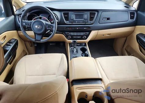 2015 Kia Sedona Lx из США, поврежденный, VIN KNDMB5C13F6071020